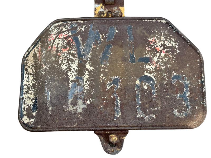 Luftwaffe License Plate for Motorcycle