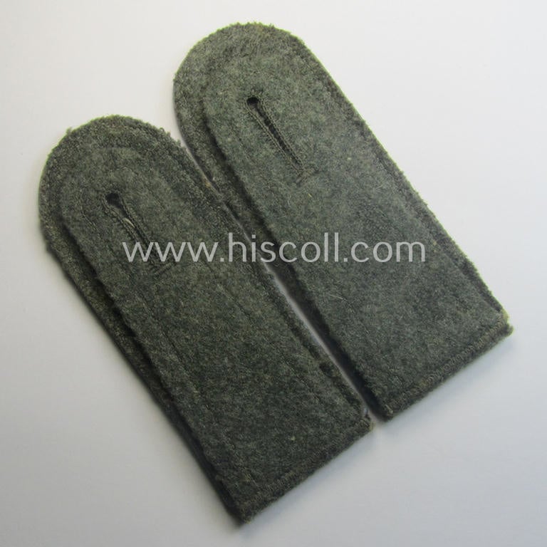 Pair of WH (Heeres) early-war-period- (ie. 'M41'- ie. 'M43'-pattern), EM-type shoulderstraps as was intended for a: 'Soldat eines Nachschub-Abtlgs.'