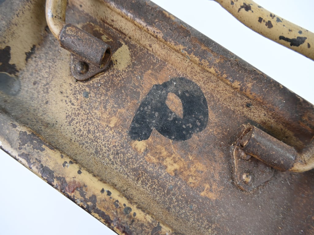 German WH MG 34/42 Camouflaged Ammo Box
