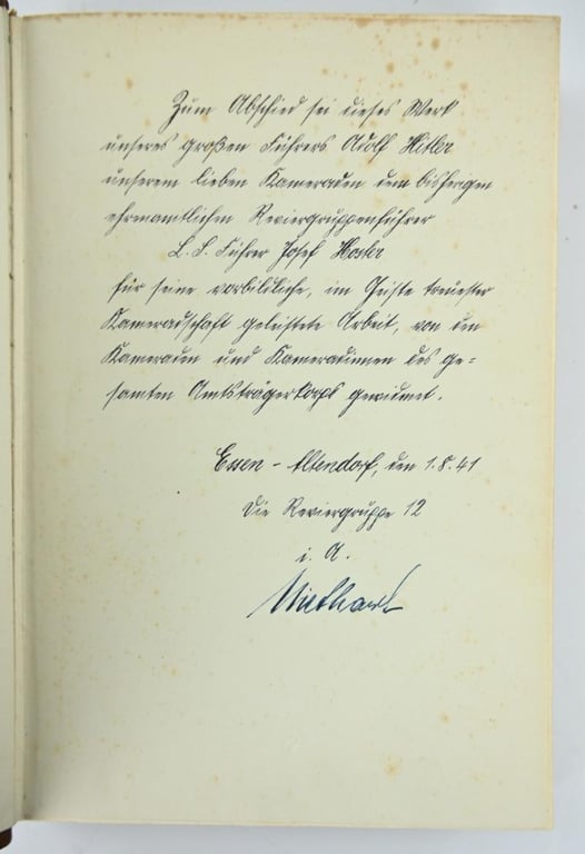 German Adolf Hitler Mein Kampf Book Set 1940