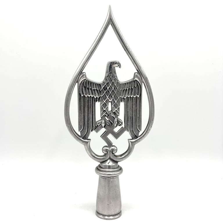 WH Flag Pole Topper - "Fahnenspitze" 1942 Kraas Berlin
