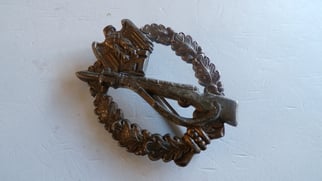 Named Infanteriesturmabzeichen in Bronze
