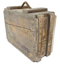 US WW2 60mm Mortar Rounds Ammo Box