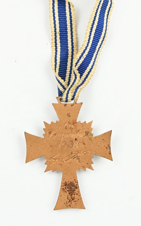 German Mother's Cross in Bronze