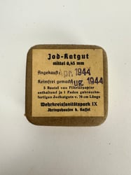 WW2 German Medical "Jod-Katgut" 1944