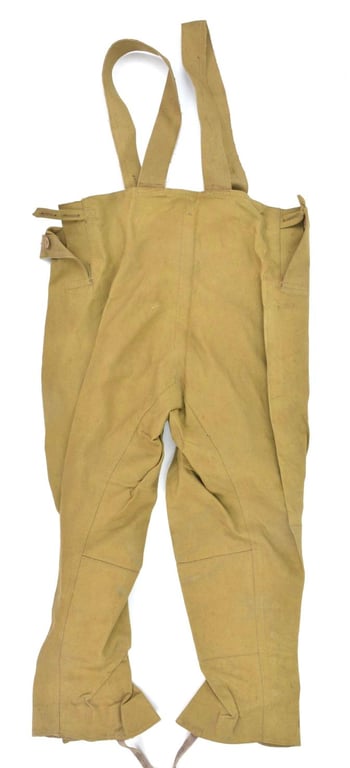 British WW2 Dispatch Riders Rubberized Over Trousers