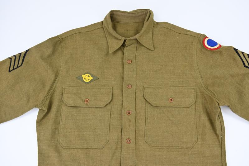US WW2 Replacement Depot Wool Shirt