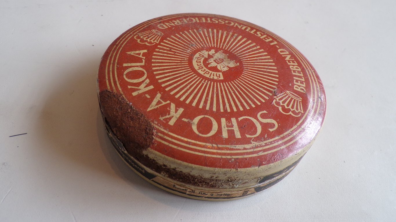 Pre-War Hildebrand Scho-Ka-Kola Tin
