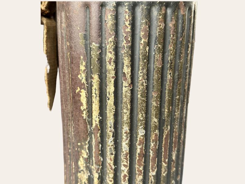 Camouflaged Gasmask Canister