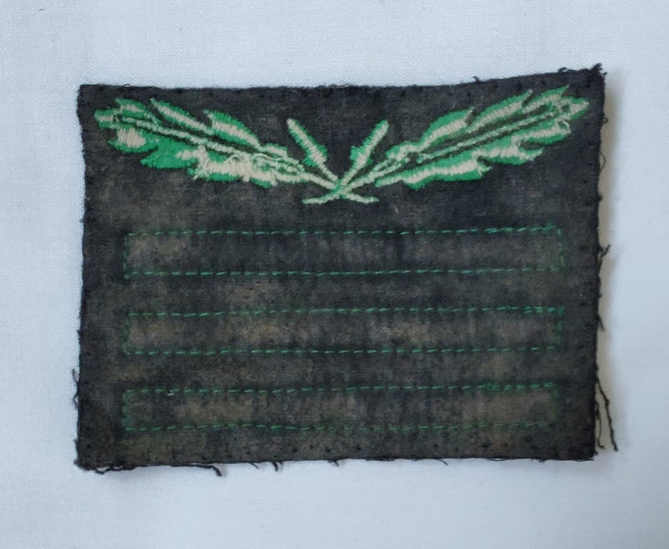 Heer/Waffen-SS camouflage arm rank badge- Reproduction
