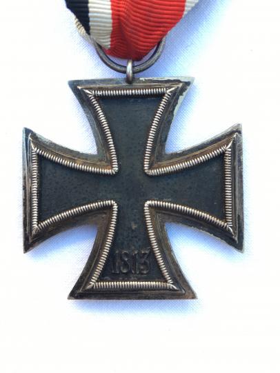 German WW2 Iron Cross with Pouch