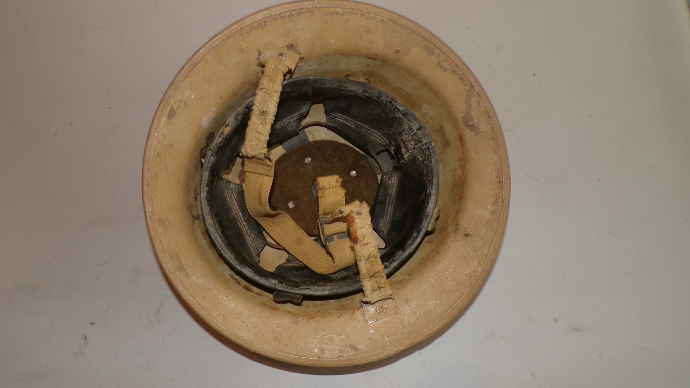 South African sand camo helmet