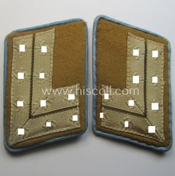 Pair of N.S.D.A.P.-type collar-patches (ie. 'Kragenspiegel für pol....