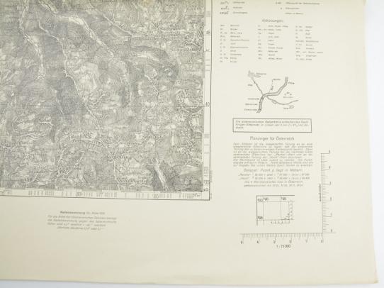German Mapcard 'Radstadt' Austria