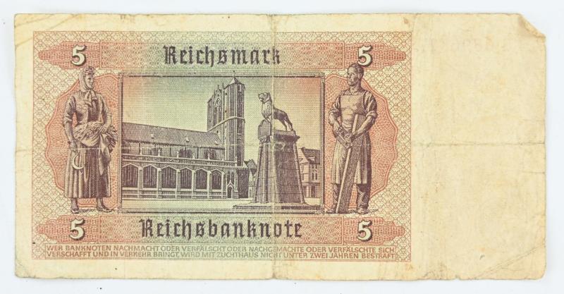 German Third Reich period Banknote