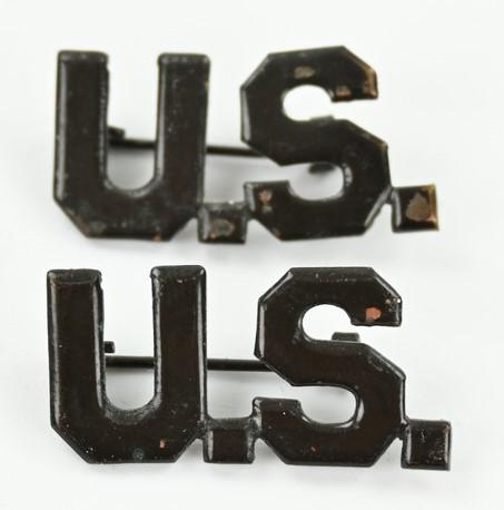 US WW1 officer collar Insignia