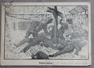 KL Sachsenhausen - 3 Postcards  by Artist Wiktor...