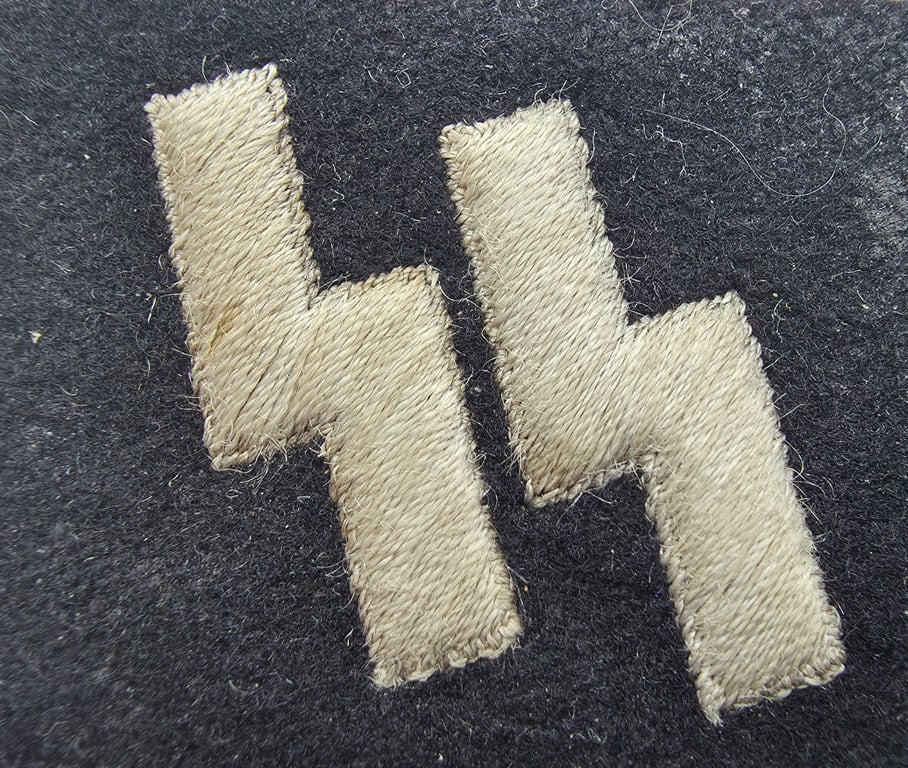 Waffen-SS NCO Rzm machine woven tab