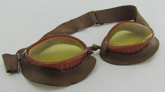 1930s–1940s Motorcycle / Protective Goggles – Kradmelder Style