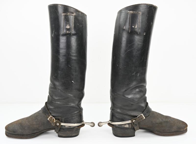 German WH Cavalry Jackboots with Spurs