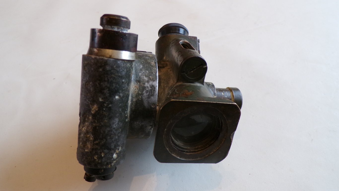 Marine Bronze Coastal Artillery / Torpedo Sight