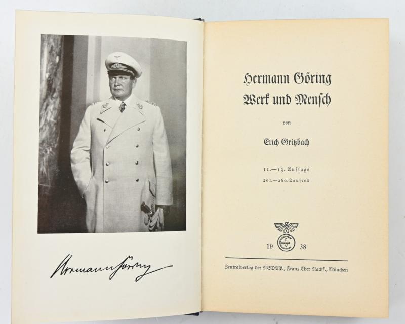 German Book Hermann Göring - Werk und Mensch
