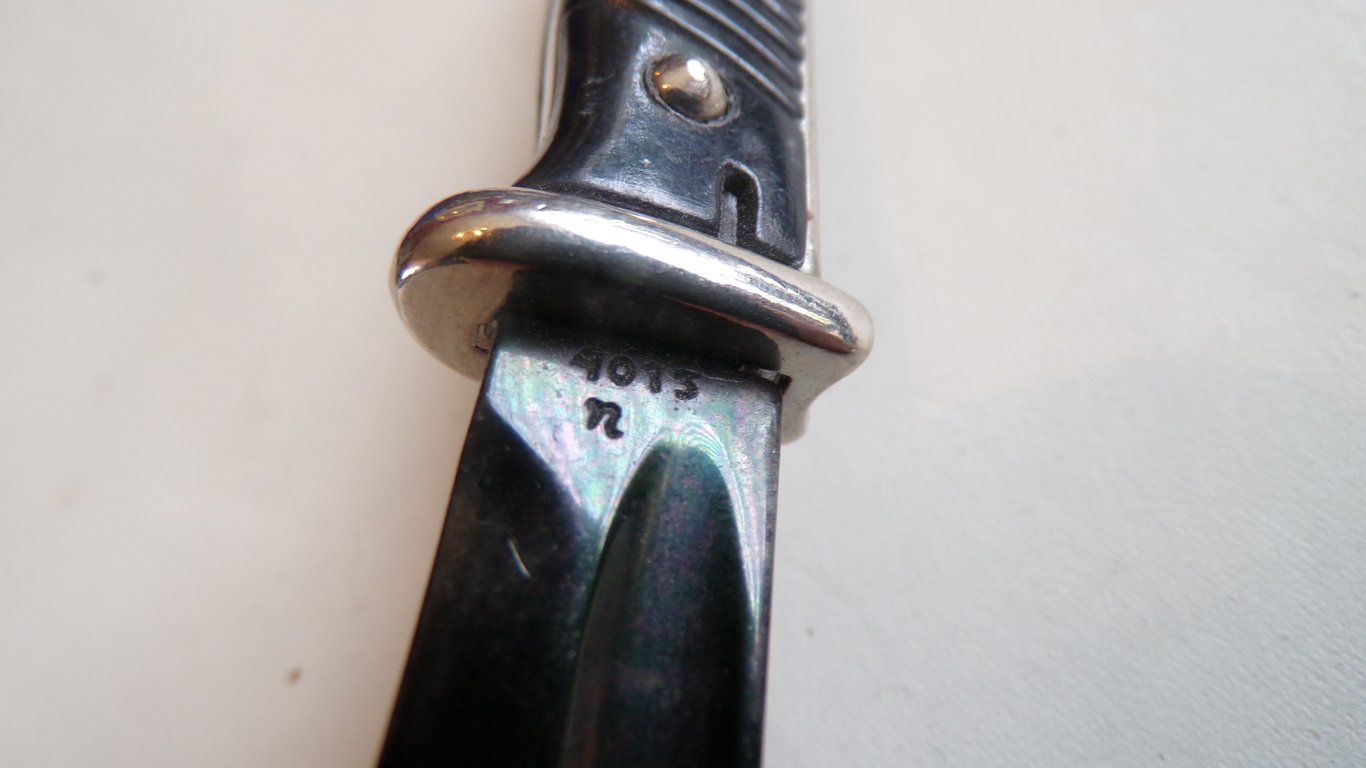 Miniature Dress Bayonet by E. & F. Hörster