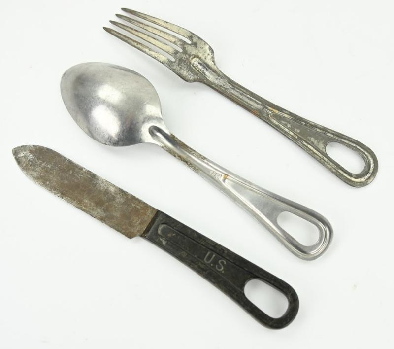 US WW2 Field Cutlery Set