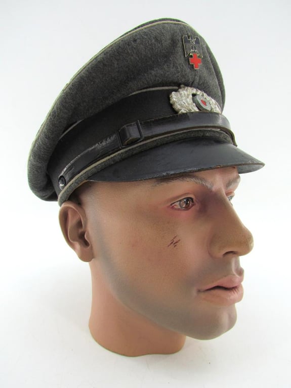 DRK ( German Red Cross ) EM/NCO Visor Cap