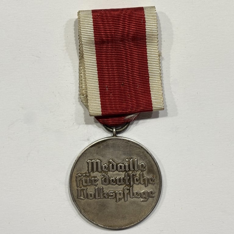 German Social Welfare Medal with Ribbon