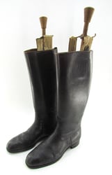 German Officers Boots  with Shoe Lasts