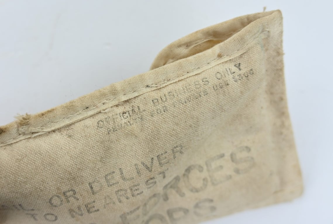 USAAF WW2 Aerial Message Bag