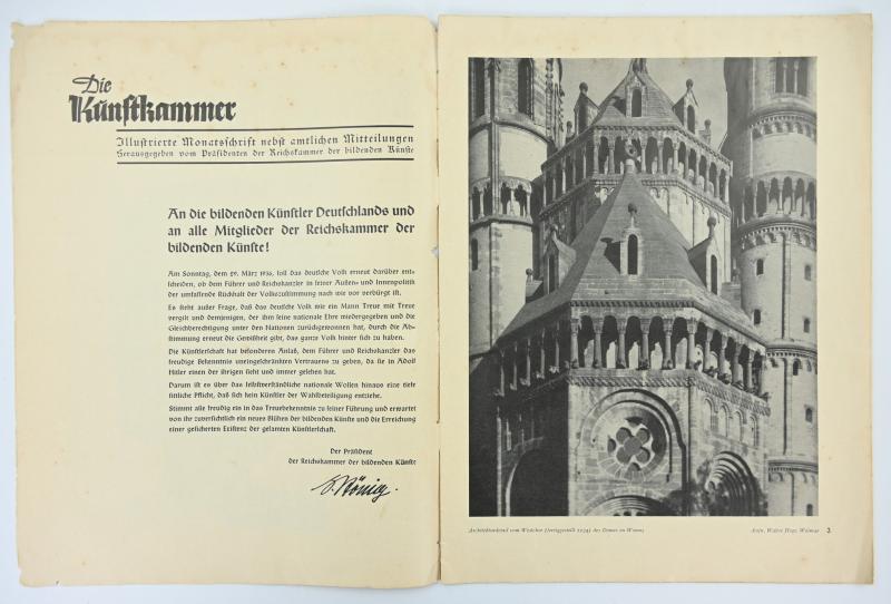 German Third Reich 'Die Kunstkammer' Magazine