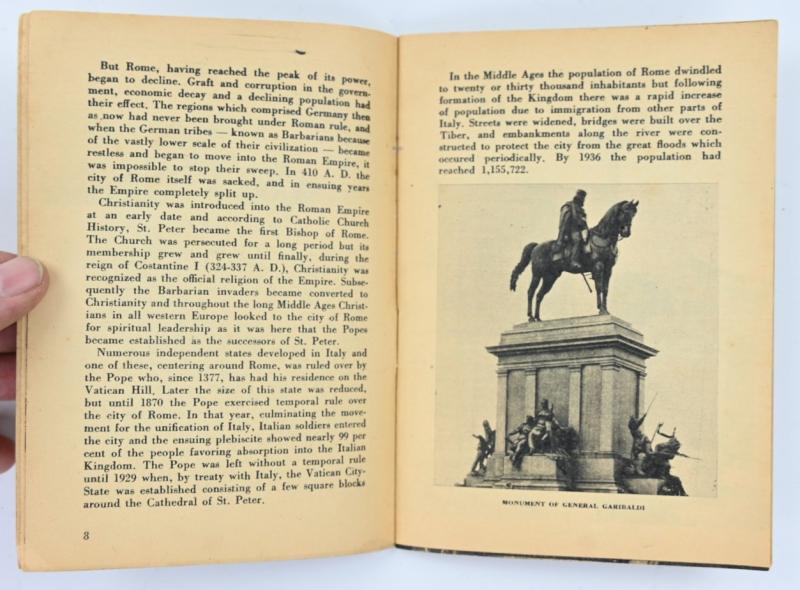 US WW2 Soldiers Guide to Rome