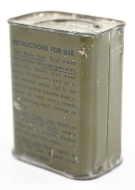 US WW2 Insect louse Powder
