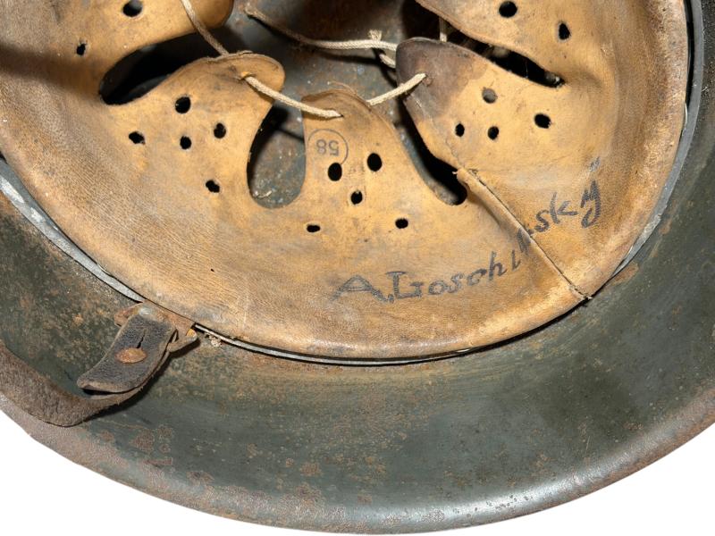 WH M42 Single Decal Helmet