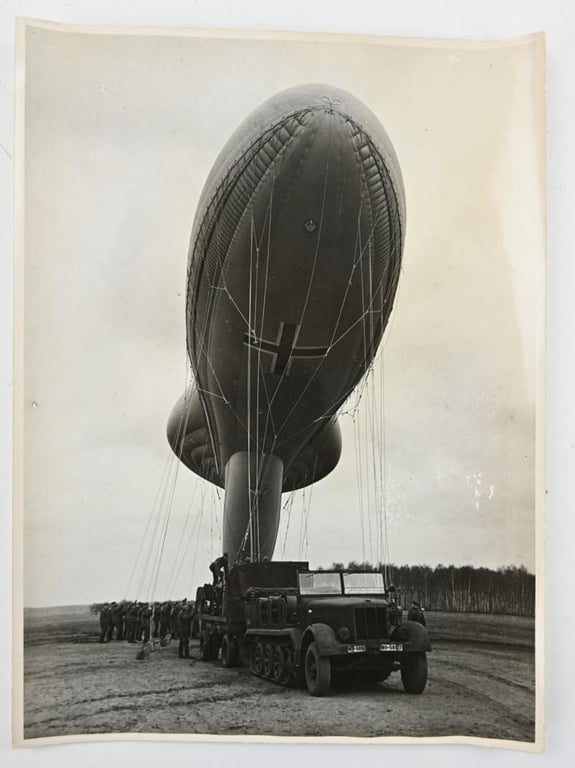 German WH Zeppelin Press Photo Set