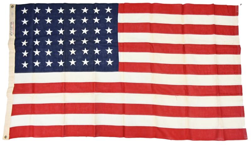 US WW2 48 Star Stars & Stripes National Flag with Box