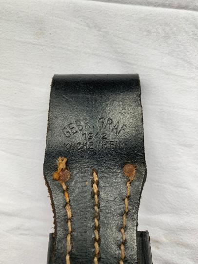 K98 Leather Bayonet Frog - 1942