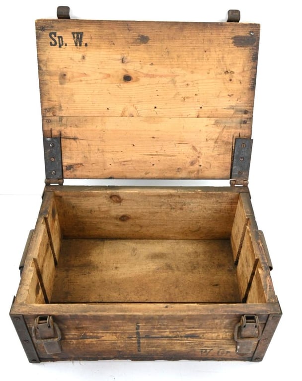 German WW1 Handgrenade Ammunition Box