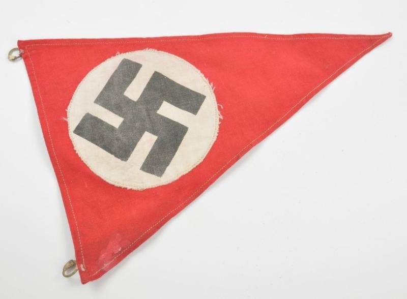 German Third Reich Swastika Pennant
