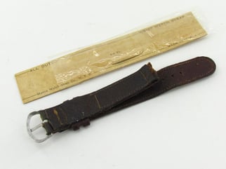 US WWII Leather Wrist Watch Strap
