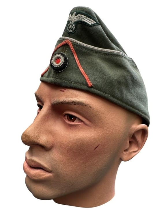 Wehrmacht (Heer) Panzerjäger Officer Overseas Cap
