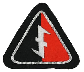 Dutch-SS Germaansche SS Officer Sleeve Patch