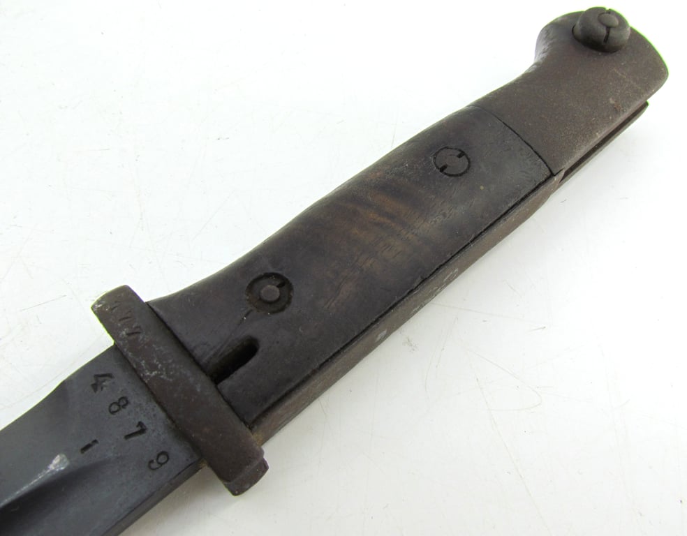 Early matching K98 bayonet by S.178G ‘Gebr. Heller’ with Frog (1935)