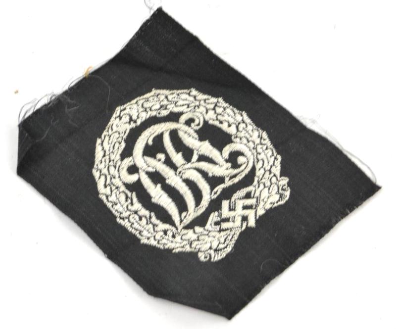 German DRL Cloth Sports badge