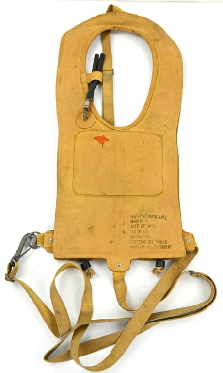 US WW2 Mae West Life Preserver Vest AN 6519-1