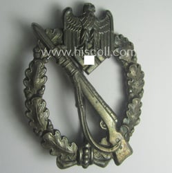 'Infanterie Sturmabzeichen in Silber' (or: silver-class infantry-assault-badge ie....