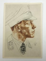 German "Willrich" Type postcard "Major Wid"