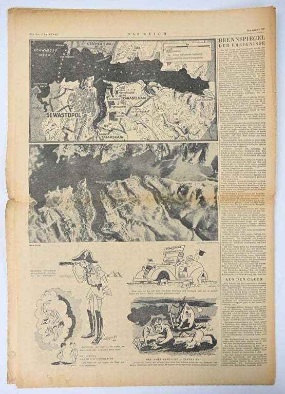 German Newspaper “Das Reich” July 1942